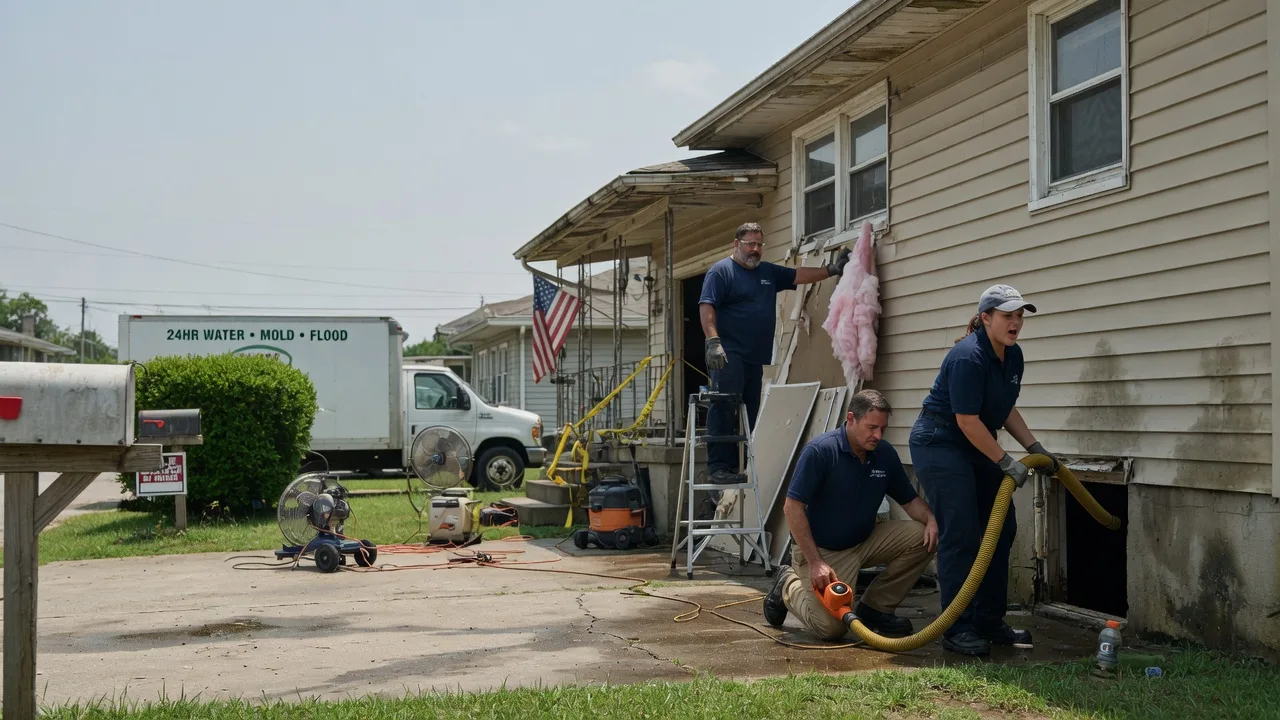 Water Damage Repair in Polkton, NC near me